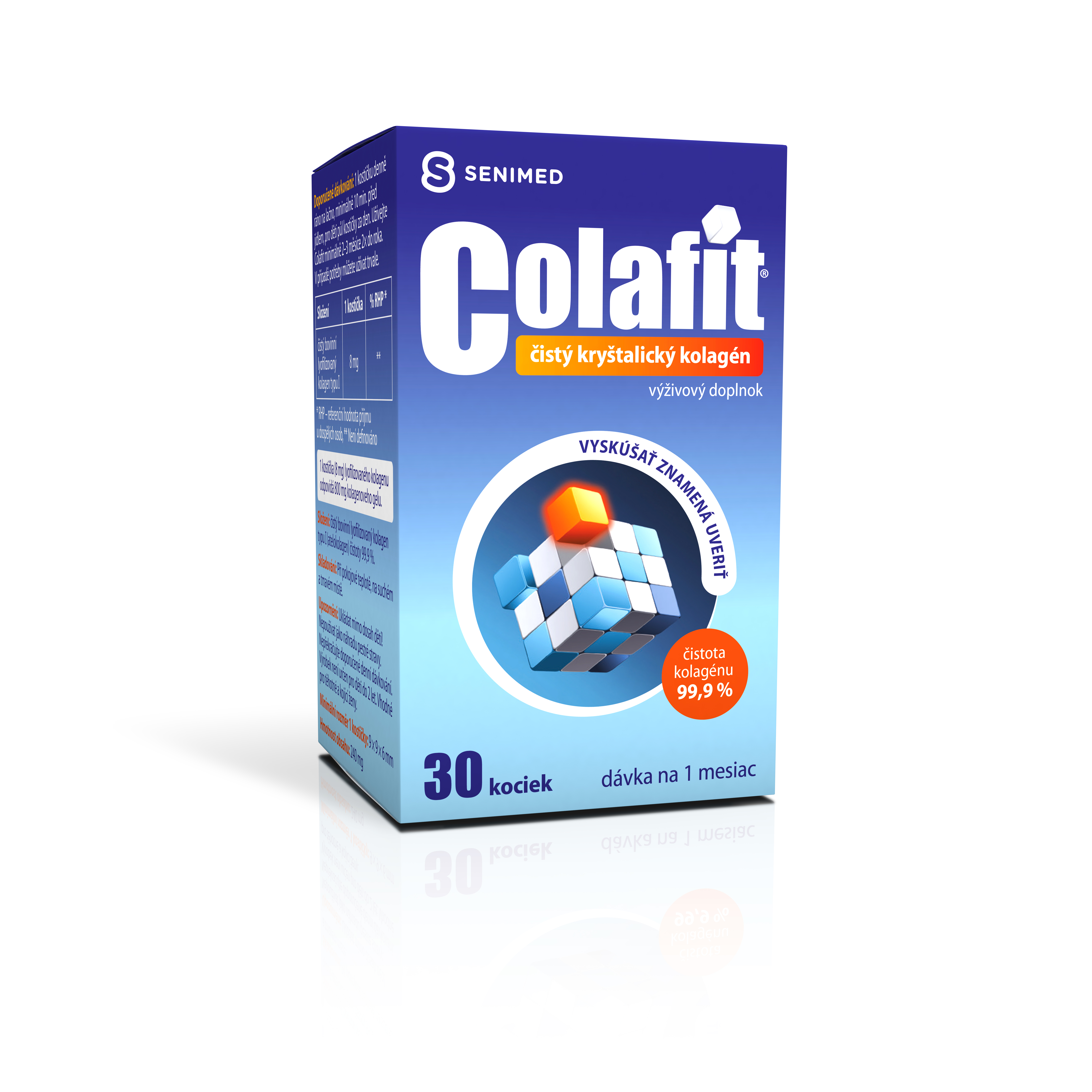 Colafit kocky – rôzne veľké balenia